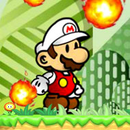 Mario Fire Bounce